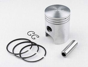 Piston set 58.00 - 60.00mm, pin 16mm - RIGHT (Jawa 350  - 12V) / 