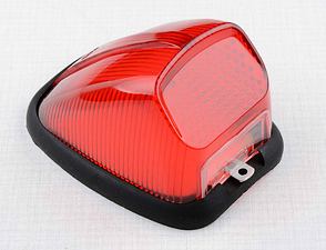 Tail lamp cover with rubber (Jawa CZ 250 350 Panelka) / 