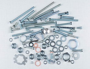 Engine bolt & nut pack (Jawa 350 Kyvacka) / 