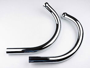 Exhaust pipe set  - turned up (Jawa 350 639 640) / 