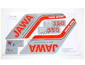 Sticker set Jawa TS 350 (Jawa 350 638 639) / 