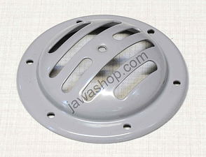 Electric horn cover - grey (Jawa 50 Pionyr) / 