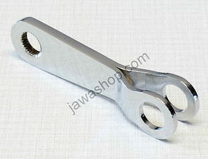 Brake arm lever 90mm (Cr) (Jawa CZ 250 350 Panelka) / 