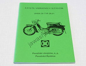 Spare parts catalog - A5, SK (Jawa 50 Pionyr 20, 21) / 