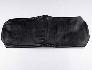 Seat cover black with black line (Jawa 350 634) / 