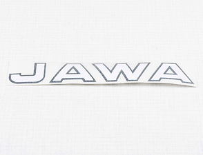 Sticker Jawa 159x27mm - black-white (Jawa) / 