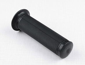 Twist grip rubber - sport, black (Jawa CZ 125 175 250 350) / 