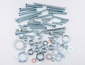 Engine bolt & nut pack (Jawa 250 Kyvacka) / 