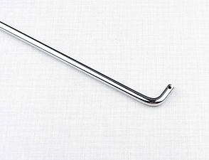 Rear brake bar 610mm - chrome (CZ 125 150 C) / 