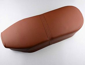 Seat light brown - flat (Jawa CZ 250 350 Panelka) / 