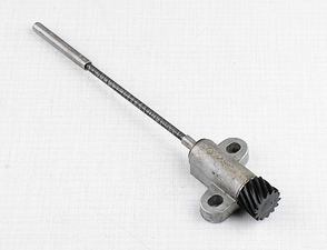 Speedometer gear drive complete - 14t, original (CZ 125 175 250) / 