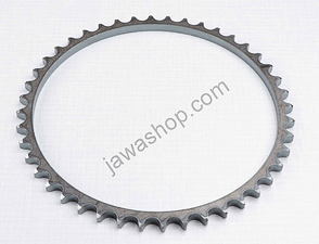 Rear chain wheel rim - 44t (Jawa 250 350 Perak, CZ) / 