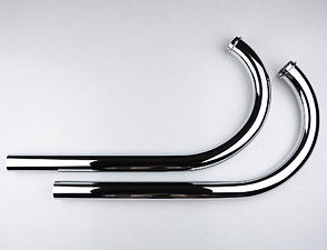 Exhaust pipe set - long (Jawa 350 Kyvacka) / 