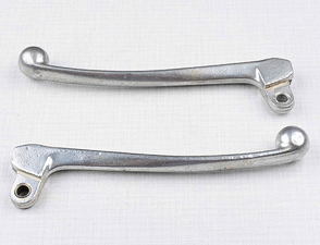 Brake and clutch lever set with ball-end (Jawa 350 634) / 