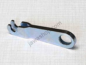 Brake arm lever - front, zinc (CZ 125 150 C) / 