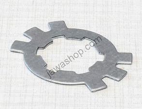 Lock of drive sprocket nut - 0,8mm (Jawa 50 Pionyr, CZ) / 