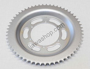 Rear chain wheel - 57t (Jawa 50 Babetta 210) / 