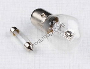 Bulb set 6V - 2pcs (Jawa 50 Pionyr 20 21 23) / 