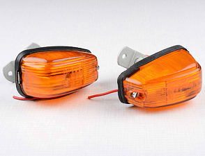 Rear blinker L+R set (Jawa 250 350 Bizon) / 