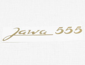 Sticker Jawa 555 135x32mm (Jawa 50 Pionyr 555) / 