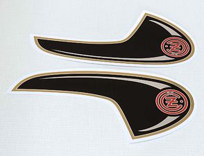 Fuel tank sticker set (CZ 175 477) / 