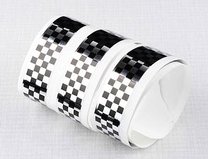 Checkered sticker 2cm x 120cm - SB (CZ 125 175 250 350) / 