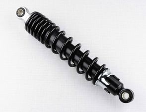 Rear shock - black spring (CZE) (Jawa 350 634 638 639 640) / 