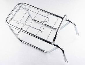 Rear carrier - chrome (Jawa 50 Babetta 210) / 