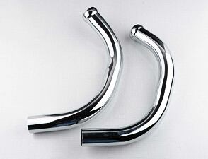 Exhaust pipe set - straight (Jawa 638) / Exhaust pipe set - straight (Jawa 638) /