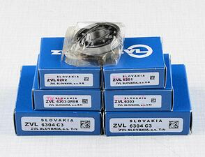 Ball bearing of engine set - 7pcs (CZ 125 B, T) / 