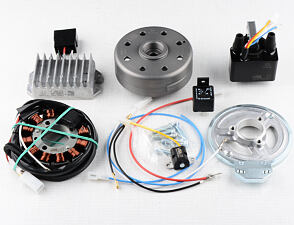 Ignition set VAPE 6V SZ14 - double output (Jawa CZ 250 350) / 