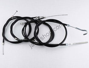 Bowden cable set - sport (Jawa CZ 250 350 Panelka) / 