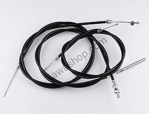 Bowden cable set (Jawa Perak) / 
