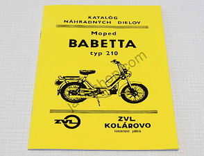 Spare parts catalog - A5, SK (Babetta 210) / 