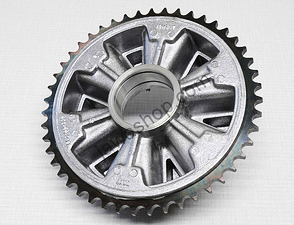Rear chain wheel - 46t (Jawa 250, 350 Panelka) / 
