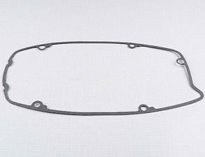 Gasket of left crankcase cover (clutch) - 1 mm (Jawa 634) / 