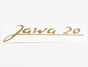 Sticker Jawa 20 110x32mm (Jawa Pionyr 20) / 