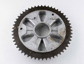Rear chain wheel - 52t (Jawa 634-640, CZ) / 