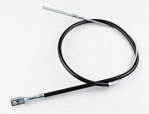 Rear brake bowden cable (CZ 175 Scooter 502) / 