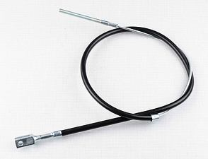Rear brake bowden cable (CZ 175 scooter 502) / 