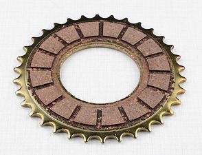 Clutch plate - ferodo (Jawa 50 Pionyr 20 21 23) / 