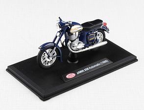 1:18 scale model Jawa 350 Automatic (1966) - BLUE / 