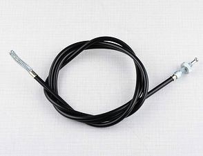 Clutch bowden cable - for metal plate lever (Jawa 50 Pionyr 20) / 