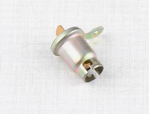 Bulb socket BA9S dual connector (Jawa CZ 125 175 250 350) / 