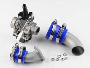 Carburetor Dellorto PHBG17BS and intake set (Jawa 50 Pionyr 21) / 