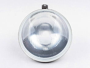 Parabolic reflector with glass lens (Jawa, CZ Panelka) / 