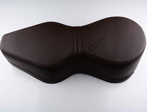 Seat guitar - dark brown (Jawa CZ 125 175 250 350 Kyvacka) / 