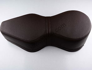 Seat guitar - dark brown (Jawa CZ 250 350 Kyvacka) / 