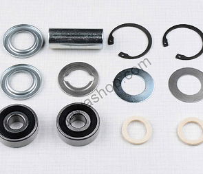 Wheel hub bearing set with spacer 56mm (Jawa 250 350 Kyvacka) / 