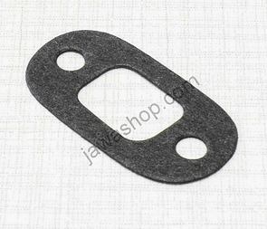 Gasket of intake pipe - 0,5mm (Jawa 50 Babetta 207 210) / Gasket of intake pipe - 0,5mm (Jawa 50 Babetta 207 210) /